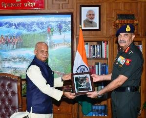  Commanding-in-Chief calls on the Governor 123