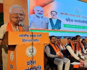  Shimla: 9 years ahead of BJP, many years of Congress faded: Avinash Rai Khanna