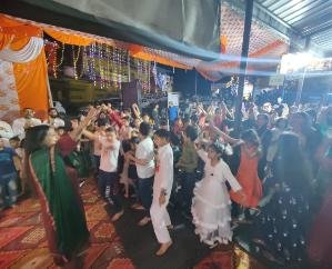 Darlaghat: Adarsh ​​Sewa Dal Market Committee organized Bhagwati Jagran in Darlaghat