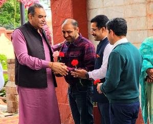 शिमला : पीटरहॉफ पहुंचे भाजपा प्रदेश सह प्रभारी संजय टंडन