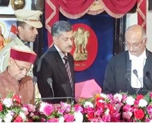 Shimla: MS Ramachandra Rao became the Chief Justice of the High Court, the Governor administered the oath