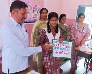 Indora: Harpreet first, Smriti second and Riya third in quiz