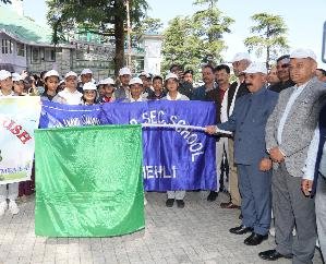 The Chief Minister flagged off the awareness rally