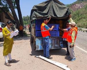 Excise department seized liquor being brought from outside states