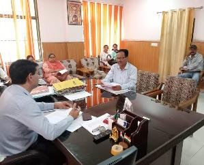 Jwalamukhi: Block level task force meeting on Beti Bachao Beti Padhao campaign