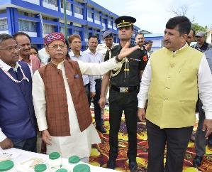 Palampur: The Governor visited the veterinary campus of Agricultural University