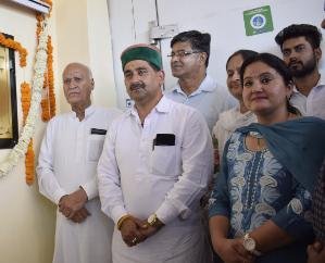 Dharamshala: Agriculture Minister laid the foundation stone of Veterinary Hospital in Shahpur 111