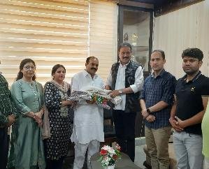  Indora: Ceremony organized in honor of Radhika Katoch and Vijay Inder Saini