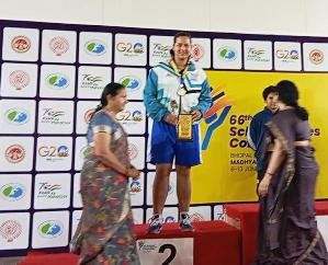 Jwalamukhi: Himachal's daughter Vanshika Goswami won silver in National School Games