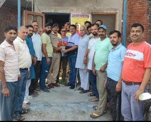 Dadasiba outpost in-charge Kishore Chand honored