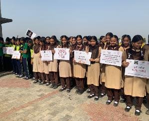 Students take out awareness rally under 'Yuva Jagega Tambaku Bhagega' campaign 111