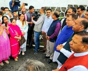 Shimla: BJP lashed out at the Congress government over the Chamba massacre and law and order situation.