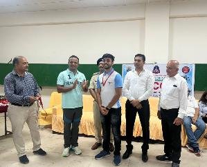 Jwalamukhi: Shivam Rana of Khundia won the silver medal