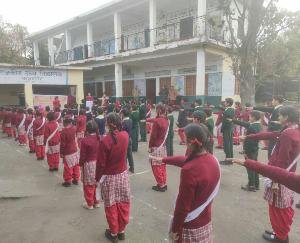 राजकीय उच्च पाठशाला कशलोग में मनाया बेटी बचाओ बेटी पढ़ाओ दिवस