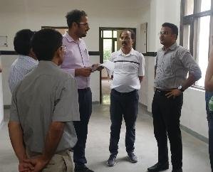 Dharamshala: DC inspected the newly constructed Tanda Hospital Sarai Bhavan