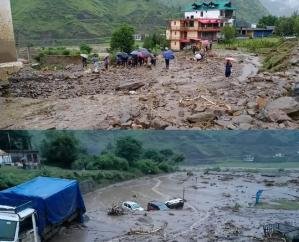  Rohru wreaked havoc again, Laila Khad washed away dhaba, grandparents and grandson missing