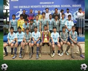  Solan: Pinegrove School team was the runner-up of IPSC Under-17 Soccer Tournament 123