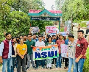  Shimla: Central government should take strict action against the culprits of Manipur violence: NSUI