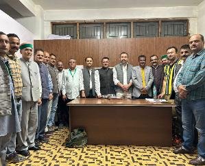  Shimla: State Kisan Congress expressed gratitude to the government for solving the problems