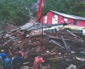  Shimla: Cloud burst in Rampur's Kandahar, houses and livestock washed away in water
