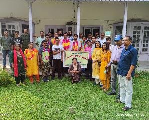 Dehra: Vijay Ashraf became the president of Non-Gazetted Employees Federation Dehra