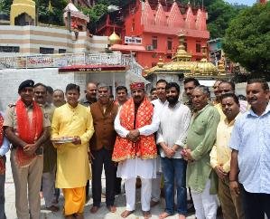 Dharamshala: Major temples of the state will be connected with e-connectivity facility: Agnihotri