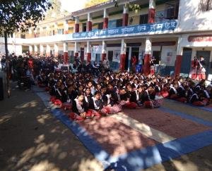  कुनिहार: जिला स्तरीय संस्कृत ज्ञान स्पर्धा का आयोजन