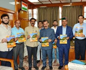  Shimla: The Chief Minister released the book 'Professional Silence'