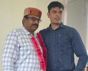 Dehra: Raju Dhiman of Haar retired from the post of Superintendent in Forest Department