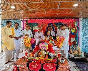 Indora: Bhagwat Katha organized in Shiv Mandir Kathgarh 111