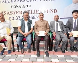 Jwalamukhi: Loret Institute gave Rs 5 lakh to Chief Minister's Disaster Relief Fund