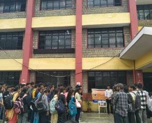 Dharamshala: ABVP pays tribute to the policemen who were martyred in Teesa