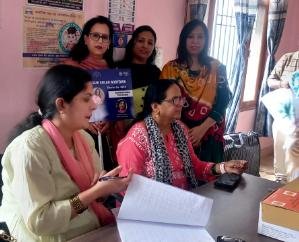 Health of 50 people checked in the camp of Inner Wheel Club Solan Mid Town