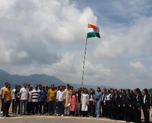 Solan Youth Congress celebrated Independence Day
