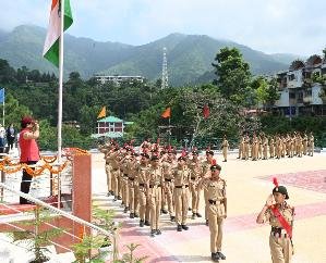 77th Independence Day celebrated at Nauni University