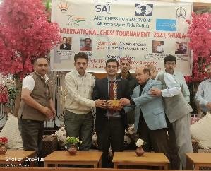 Rishav Nishad of Uttar Pradesh became the champion of Rated Chess Tournament