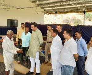 Indora: MLA Malendra Rajan inquired about the condition of people in relief camps