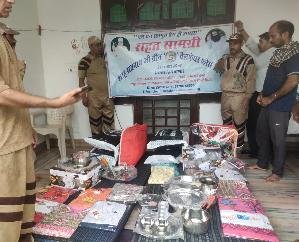 Jwalamukhi: Religious organization Dera Sacha Sauda came forward to help the disaster affected people