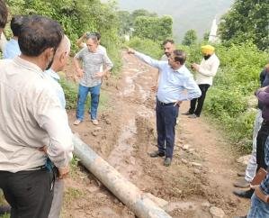 Solan: CPS Ram Kumar visited Nawanagar and Majri village of Sauri
