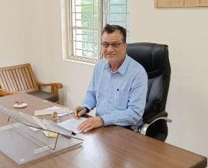 Dehra: Prof. in Rakkar College. Pankaj Sood took charge of the principal