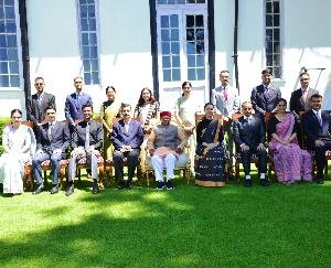 Shimla: HPAS and Allied Services Probationary Officers call on the Governor