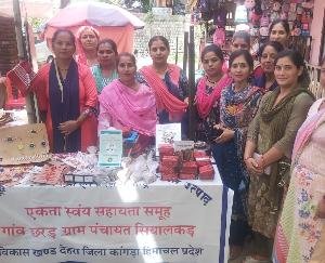 Exhibition of dishes made of coarse grains in Jawalamukhi temple