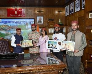 Governor released 'Himachali Swag-Water Tank'