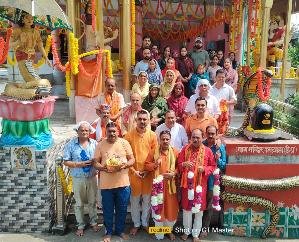 Dehra: Chanting of Mahamrityunjay started in Nag Temple Kariyada