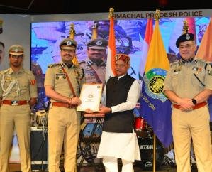  Governor honored 334 police personnel with DGP Disc Award