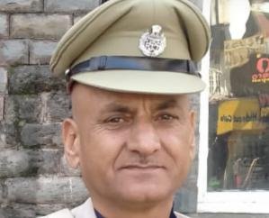 Kasauli: SHO Yashpal Sharma honored with DGP Disc Award