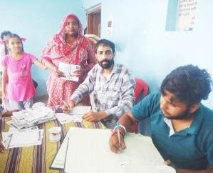 Jai Maa Chamunda Education and Welfare Society organized health checkup camp in Badukhar