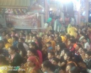  Rampur : VHP celebrated foundation day and Shri Krishna Janmashtami festival.
