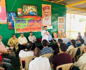 Dharamshala: Nine months of Congress government rested on lies, government can fall any time: Trilok Kapoor