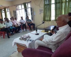 Jawali: Fix working time schedule to meet the set targets in a timely manner. Officer: Chandra Kumar.